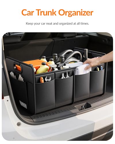 Homeve Car Trunk Organizer for SUV, 18.5Gal Large Capacity - Product Imagery