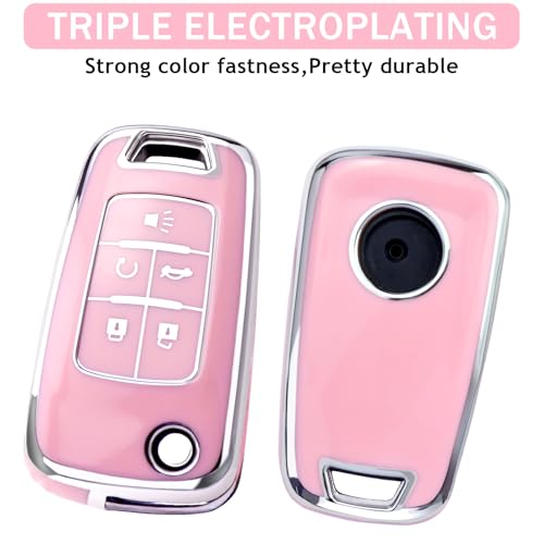 XIYANG TRADE for Chevy Key Fob Cover with Keychain,Premium TPU - Product Imagery