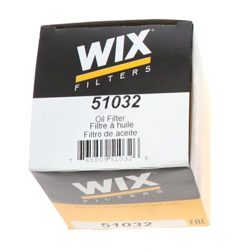WIX 51032 Oil Filter Replacement, Built for Synthetic and High - Product Imagery