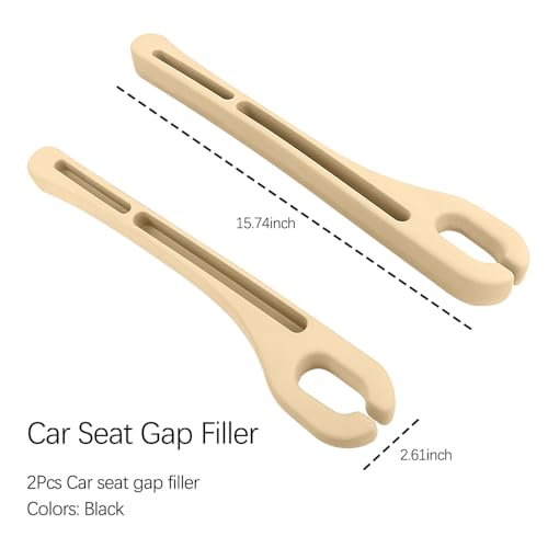 2PCS Car Seat Gap Filler Organizer with Phone Holder,[Upgrade - Product Imagery
