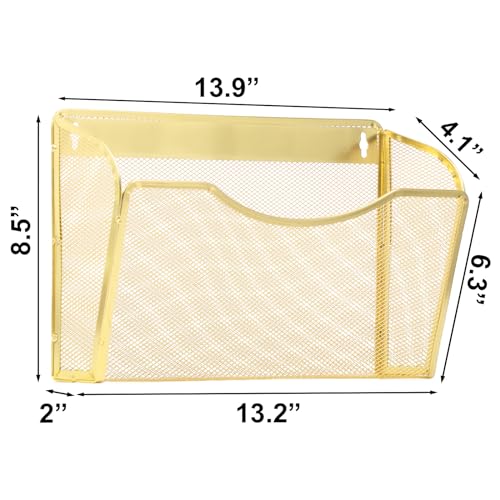 EASEPRES 3 Single Pocket Mesh Hanging File Organizer, Vertical - Product Imagery