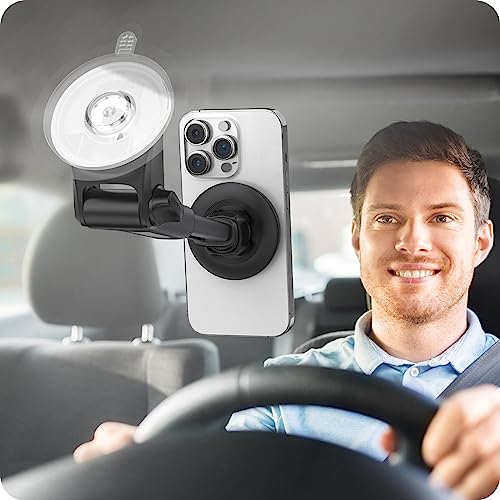APPS2Car Magnetic Car Mount for MagSafe, Dashboard and - Product Imagery