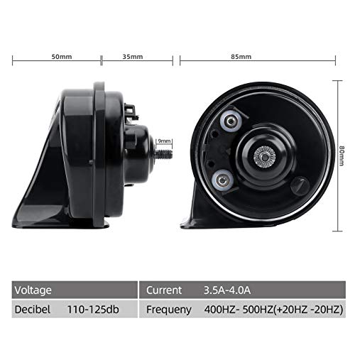 SEINECA Car Horn Compatible with Toyota Lexus Subaru,12V Loud - Product Imagery
