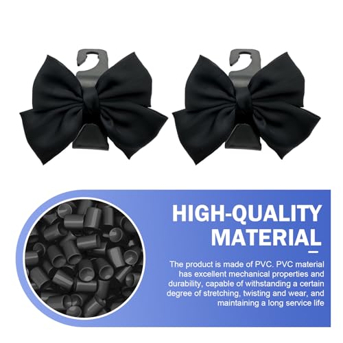 2 PCS Car Seat Headrest Hook, Hanging Storage Hook for Wallet - Product Imagery