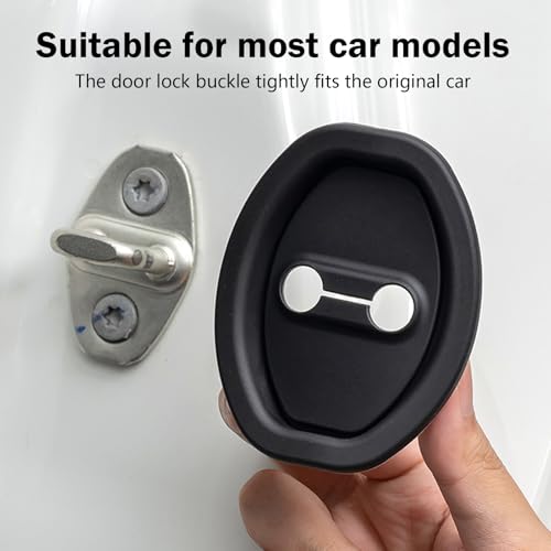 Car Door Shock Absorber, 2 PCS Silicone Silent Absorption Lock - Product Imagery