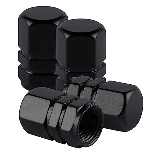 Aluminum Tire Stem Valve Caps Wheel Valve Covers Car Dustproof - Product Imagery