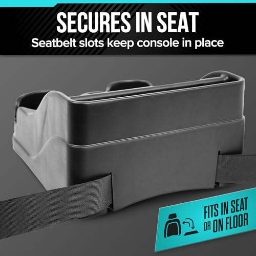 Moblorg Small Center Console for Cars, Trucks, Minivans, SUVs, - Product Imagery