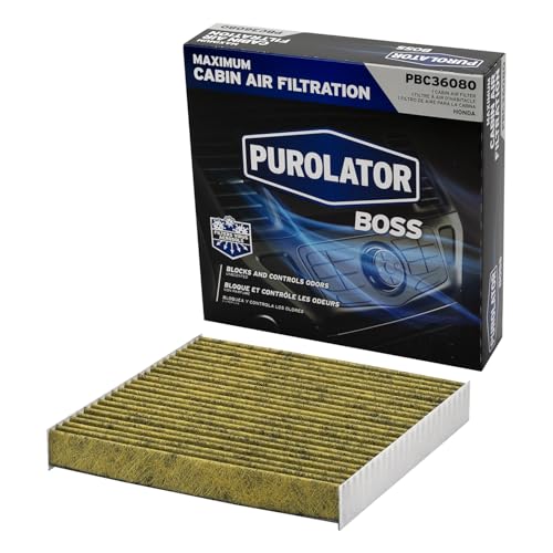 Purolator PBC36080 PurolatorBOSS Automotive Cabin Air Filter - Product Imagery