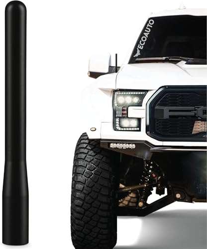 EcoAuto Short Antenna Ford Fits F150 F250 F350 Super Duty, - Product Imagery