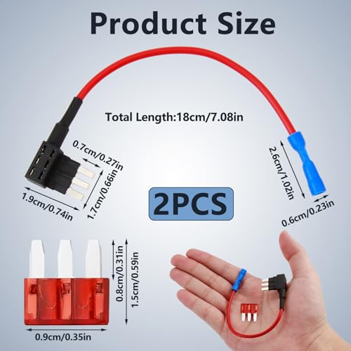 Micro 3 Fuse Tap, Add a Circuit Adapters, Expandable Blade Style - Product Imagery