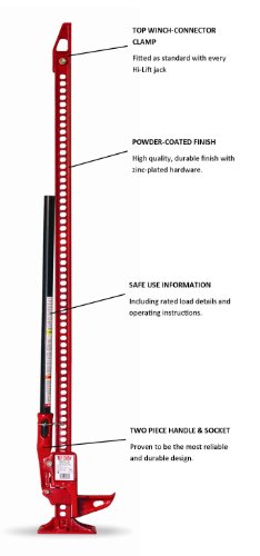Hi-Lift Jack 42" All-Cast Jack HL-425 - Product Imagery