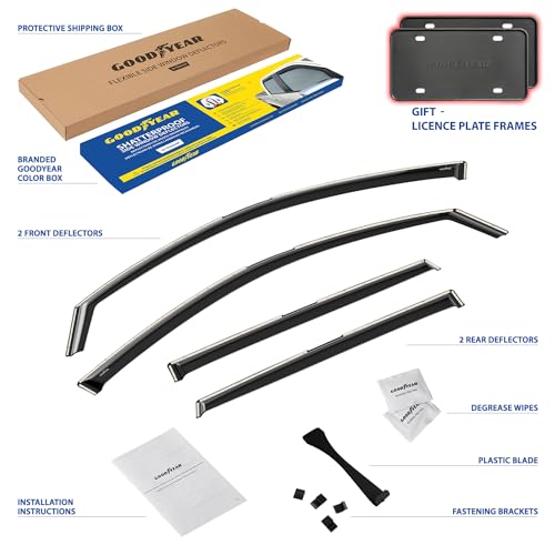 Goodyear Shatterproof in-Channel Window Deflectors for - Product Imagery