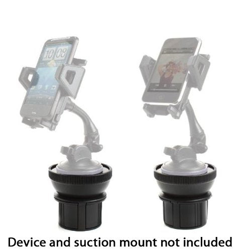 USA GEAR Adjustable Cup Holder Suction Mounting Surface - - Product Imagery