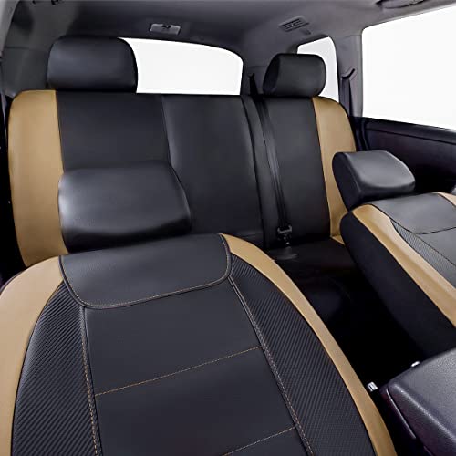 Flying Banner car seat Covers Protects Water Proof Faux Leather - Product Imagery