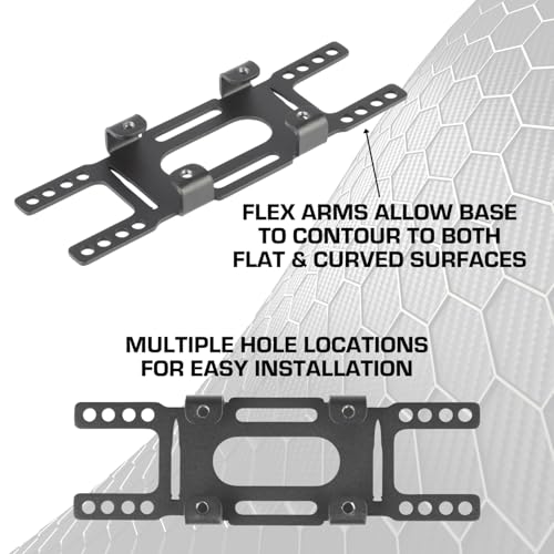 Bulletpoint Mounting Solutions RubiGrid Metal Dash Mount Phone - Product Imagery