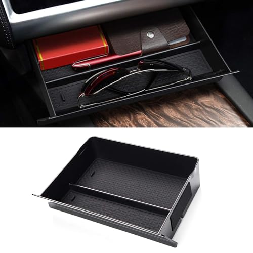 Jaronx For Tesla Model S/X Cubby Drawer Console Organizer - Product Imagery