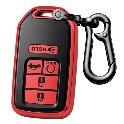 Kirsnda for honda Key Fob Cover with keychian,TPU Protection Key - Product Imagery