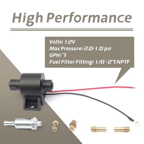 12 Volt FEP304SV Fuel Pump Kit Replacement for Posi-Flow with - Product Imagery