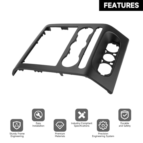 Dash Radio Climate Control Bezel for Ford F-150 2004-2008 - Product Imagery