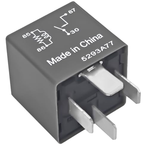 Relay 13306941 (Pack of 2) - 12VDC 30A 4-Pin Multi-Purpose Relay - Product Imagery