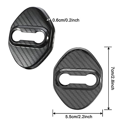 TOMALL 4pcs Car Door Lock Latches Cover Compatible with Honda - Product Imagery