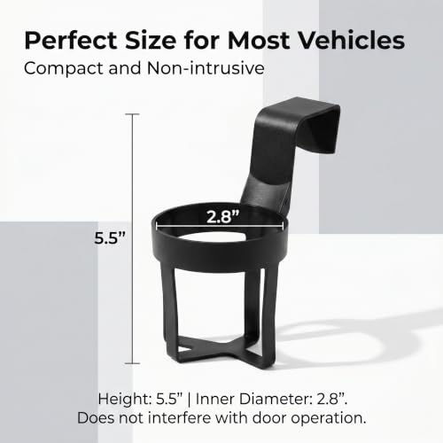 2 PCS Car Hanging Cup Holders, Multi-function Window Mount for - Product Imagery