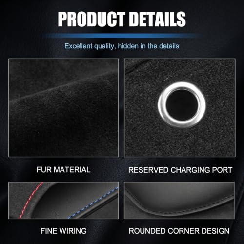 Car Seat Gap Filler, Suede Leather Organizer for Phone & Card & - Product Imagery