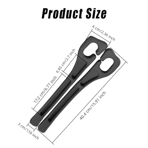 Car Seat Gap Filler Organizer 2 Pack, Anti-Drop Car Seat Gap - Product Imagery