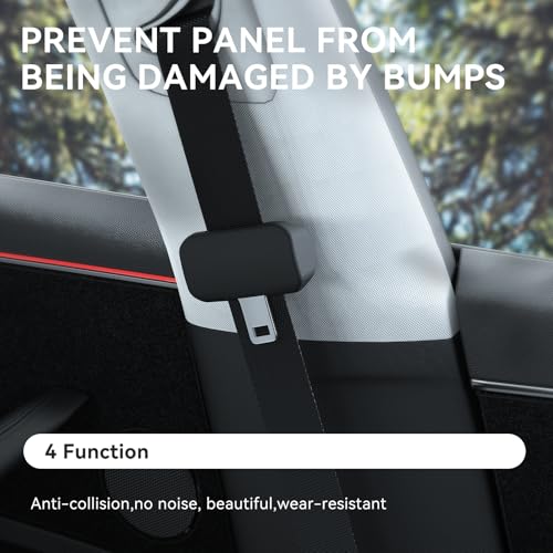YONZEE 5-Pack Silicone Car Seat Belt Buckle Covers – - Product Imagery