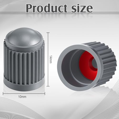 Outus 20 Pcs Tire Valve Stem Caps Car Tire Caps Plastic - Product Imagery