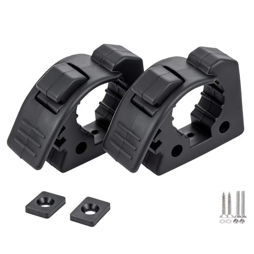 SINOKING Rubber Shovel Mount, Tool Clamp for 1-1/8" to 1-1/2" - Product Imagery