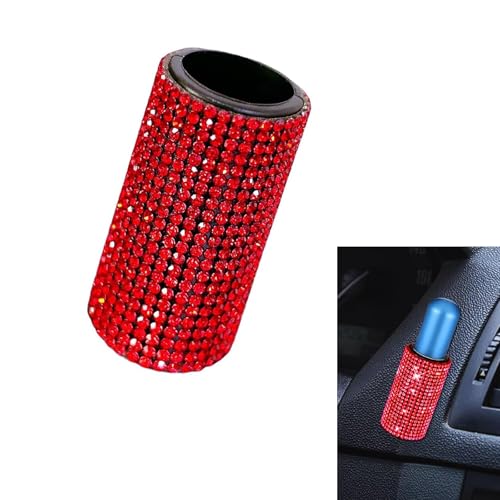 WZP Car Chapstick Holder, Bling Rhinestone Upright Lip Balm - Product Imagery