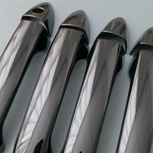 Gloss Black Door Handle Cover Protector For Honda Accord - Product Imagery