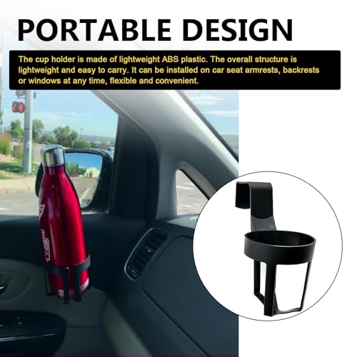 2 PCS Car Cup Holder, Portable Auto Drink Holder Expander, - Product Imagery