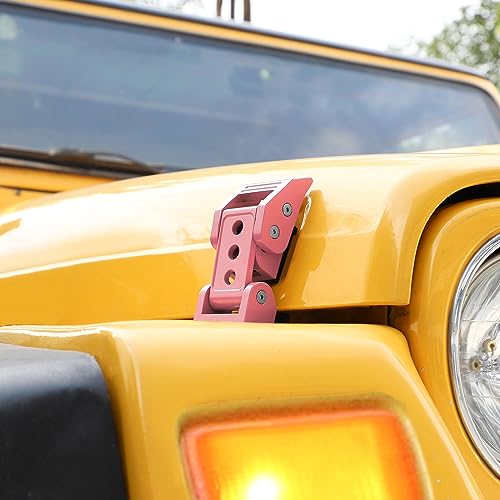 RT-TCZ for Wrangler TJ Hood Latches Catch Kit Compatible with - Product Imagery