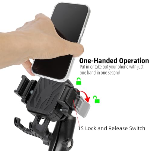 Universal Phone Mount Holder for Car, Truck, Boat - Vibration - Product Imagery