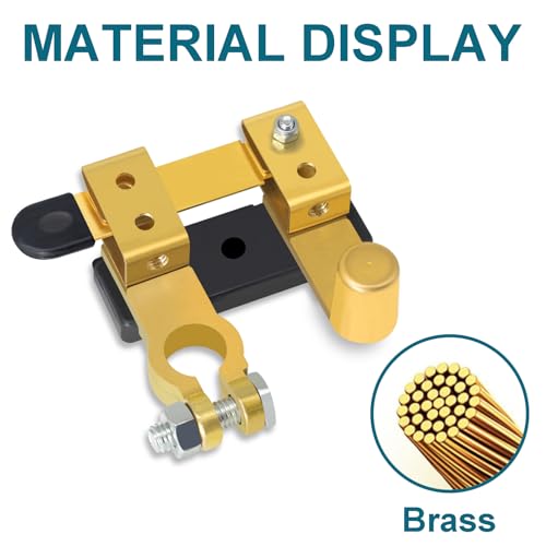 Battery Disconnect Switch, Battery Cut Off Shut Off Kill Switch - Product Imagery