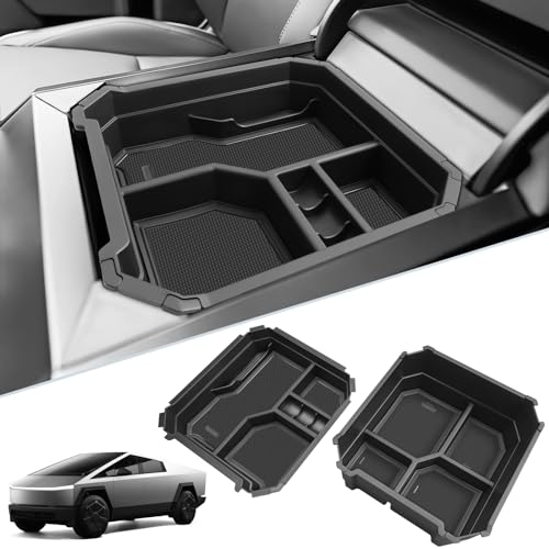 SKTU 2-Pack for 2024 2025 2026 Tesla Cybertruck Center Console - Product Imagery