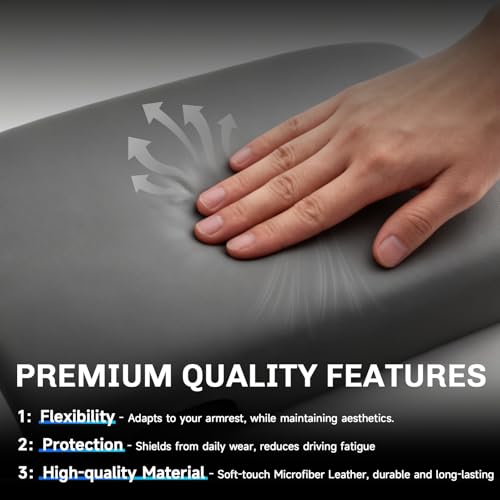 SXCY for 2025 2026 Toyota Prius Armrest Cover for 2025 2026 - Product Imagery