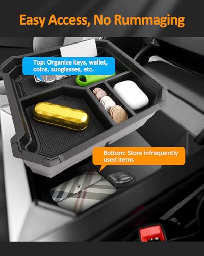 CDEFG Double Layers for 2024 2025 2026 Tesla Cybertruck Center - Product Imagery