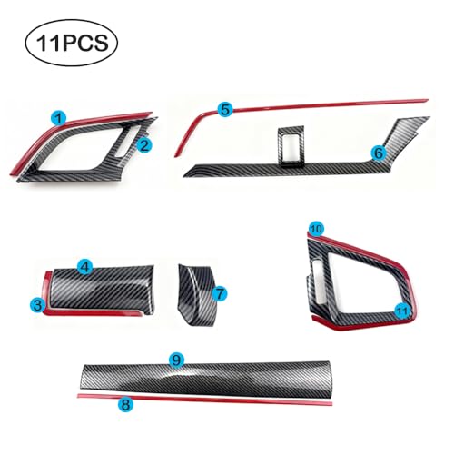 for Honda 10th Gen Civic 2016-2021 Center Dashboard Air Vent - Product Imagery