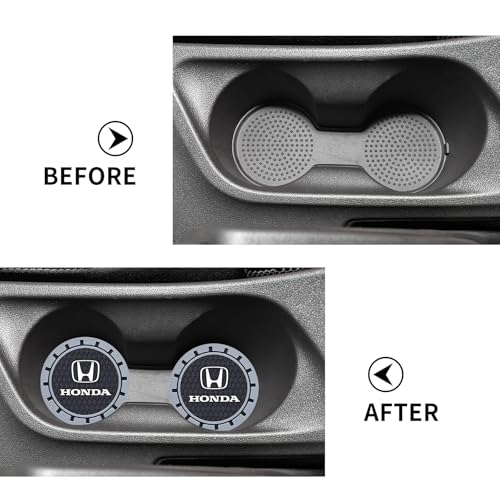 Car Cup Coaster, 2PCS Universal Non-Slip Cup Holders, Compatible - Product Imagery