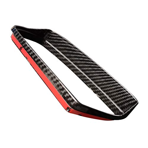 RUIHE Carbon Fiber Color Side Door Mirror Cover Rain Visor Guard - Product Imagery