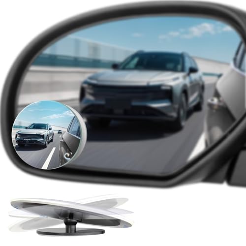 Blind Spot Mirrors 2 Pack, Frameless Side Mirror Blindspot - Product Imagery