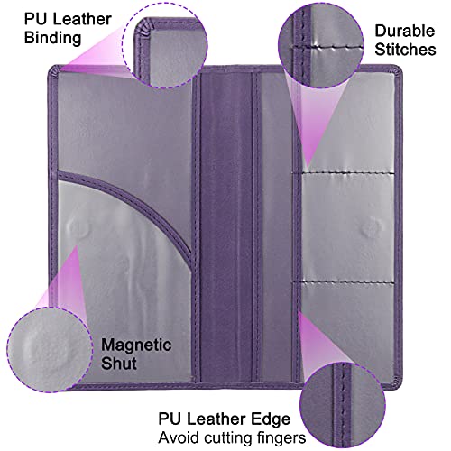 LumiMokki Premium Car Registration & Insurance Card Holder, - Product Imagery