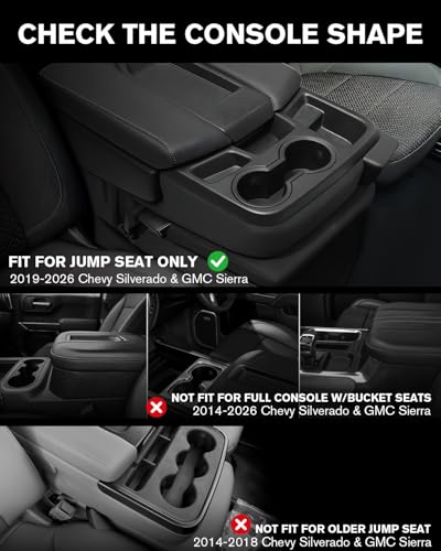 For Double Layer Center Console Hanging Organizer Box&Large Cup - Product Imagery