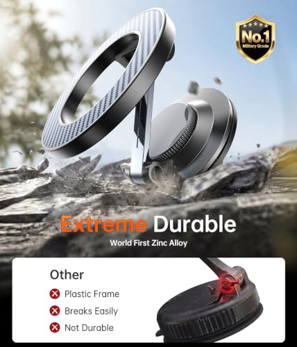 Romuto for Magsafe Car Mount Magnetic Phone Holder for Car Mount - Product Imagery