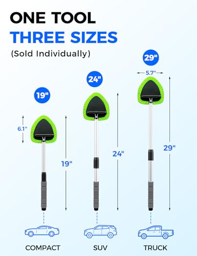XINDELL Interior Windshield Cleaner Tool – Car Interior Window - Product Imagery