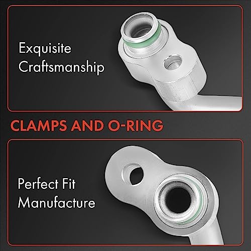 A-Premium A/C Discharge Line Hose Assembly Compatible with Honda - Product Imagery