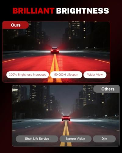 Tail Lights Assembly Compatible with Fo-rd Focus S SE SEL - Product Imagery